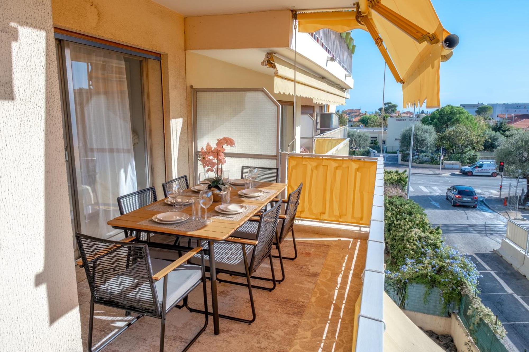 3 Pieces Au Coeur Du Cros De Cagnes Leilighet Eksteriør bilde